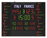 FC60H25N12B2 Modell Anzeigetafel FC60, mit seitliche Anzeigetafeln fr die Trikotnummer und Fouls von 12 Spielern_Front